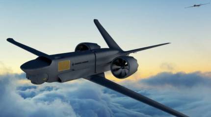 Компания General Atomics раскрыла технологию запуска и возвращения малого БПЛА Sparrowhawk на «материнский» носитель