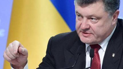 Петр Порошенко в очередной раз обвинил Россию в поддержке ополчения