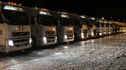 10-я гуманитарная колонна из России пересекла границу Новороссии