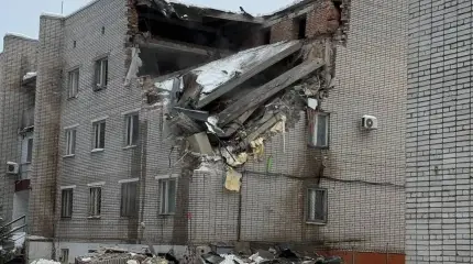 Взрыв в здании военной комендатуры в Сертолово Ленинградской области