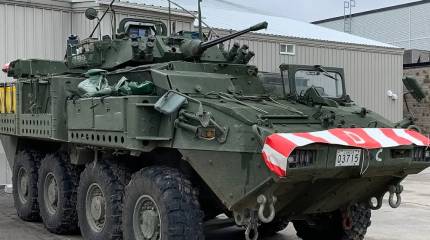 Российские бойцы угнали у ВСУ канадский бронетранспортёр LAV Super Bison