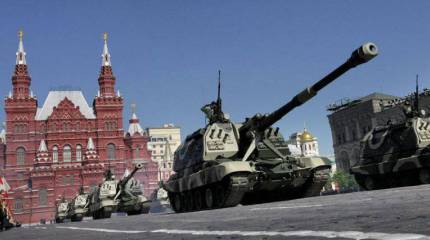Новая военная техника на параде 9 мая