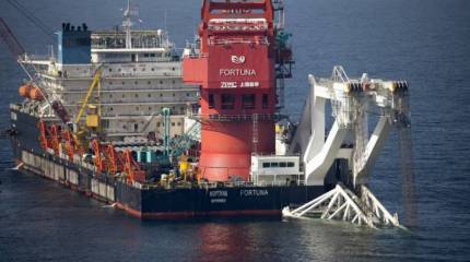 Строительство газопровода «Северный поток-2» полностью завершено