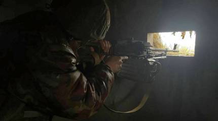 В Курской области завершено строительство двух усиленных линий обороны