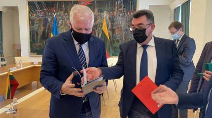 Секретарь СНБО Украины в Литве: Мы - это форпост и защита всей Европы