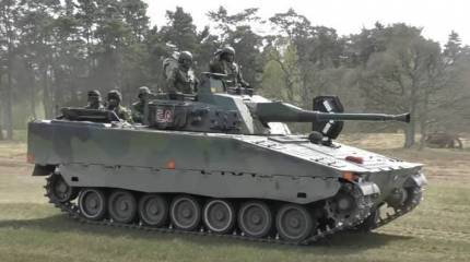 Швеция проводит модернизацию БМП Stridsfordon CV90