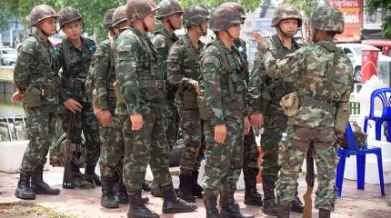 Армия Таиланда набрала рекордное число добровольцев, предложив «отдых от жён»