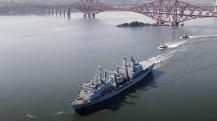 Пройдёт ремонт после ремонта: британский флот испытывает проблемы с единственным судном снабжения АУГ