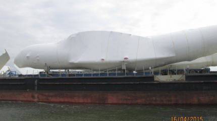 Недостроенные Ил-76 продолжают путешествие в Таганрог