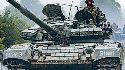 Эксперт сравнил грузинские Т-72SIM-1 и украинские Т-80