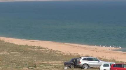 Крымские власти закрывают гражданским лицам доступ на Арабатскую стрелку