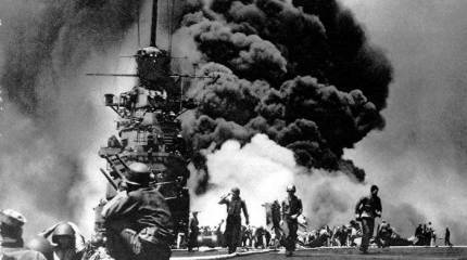 Камикадзе против американских авианосцев