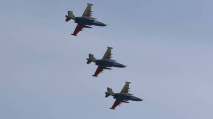 100 лет ЮВО. Воздушный парад