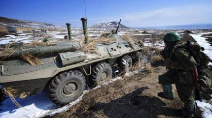 В Приморье началось учение морской пехоты