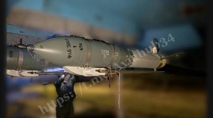 Авиабомбы с модулями УМПК-ПД и УМПБ-5Р