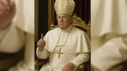 Трамп выложил свое фото в облачении папы римского – возможно, это намёк, но на что...