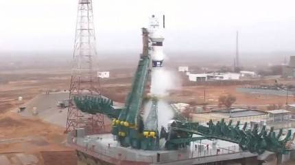 «Запуск прошёл штатно»: С Байконура стартовала ракета-носитель «Союз-2» с иностранными спутниками
