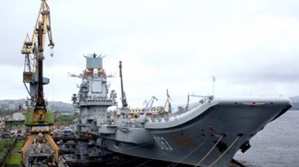 ТАКР «Адмирал Кузнецов» может получить новый корабельный комплекс обеспечения навигации и посадки