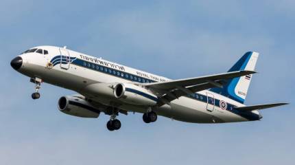 Таиланд получил очередной самолет SSJ100