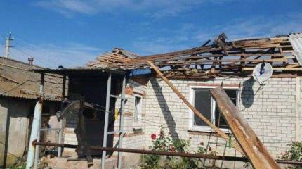 Украинские боевики обстреляли кассетными боеприпасами посёлок Уразово в Белгородской области