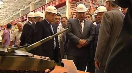 Модель танка на платформе "Армата" ?