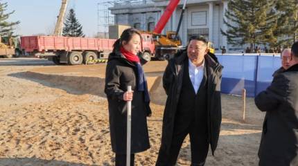 Лидер КНДР посетил строительство музея в честь участников боёв в Курской области