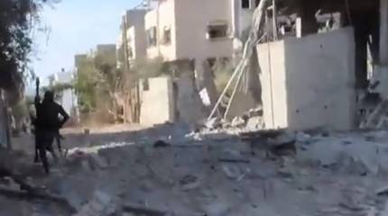 Опубликованы новые кадры столкновений ХАМАС и ЦАХАЛ на севере сектора Газа