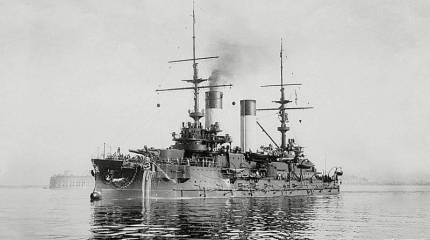 110 лет назад был спущен на воду эскадренный броненосец «Орёл»