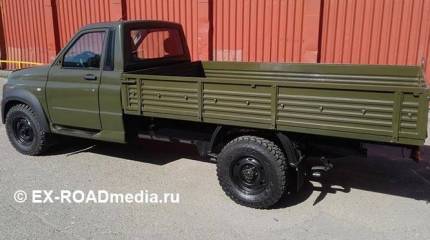 В сети появились фото армейской версии "УАЗа"