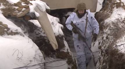 Трое военнослужащих ВСУ подорвались в районе линии разграничения на Донбассе