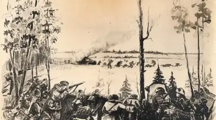 Как партизаны разгромили гитлеровцев в Лозовском лесу