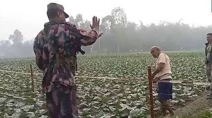 Индия намерена дополнить пограничников на границе с Бангладеш рептилиями