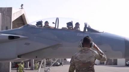 Подтвердились данные о том, что американский истребитель F-15D аварийно приземлился в оросительном канале