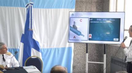 У обнаруженной субмарины ВМС Аргентины оторван винт и частично разрушен корпус