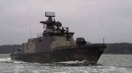 Финские ВМС получили второй модернизированный ракетный катер класса «Хамина»