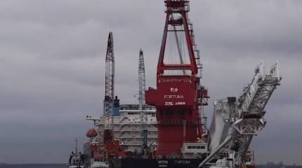 Трубоукладчик «Фортуна» во второй раз попал под санкции США