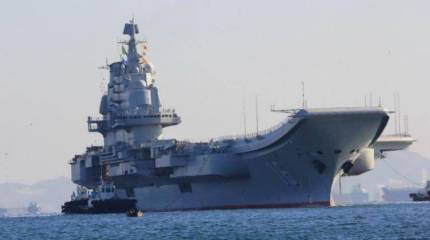 Китайские ВМС обнародовали состав авиагруппы своего авианосца «Ляонин»