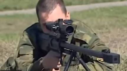 Снайперы ЮВО вооружаются снайперскими винтовками "Корд-М" 12,7-мм
