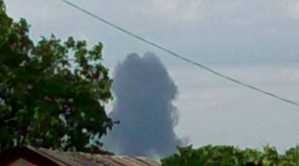 Ан-26 украинских ВВС сбит близ Тореза. Ополченцы заявляют и о сбитой "Сушке"