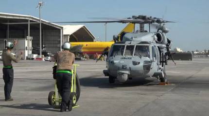 Вертолёт MH-60S Knighthawk ВМС США потерпел аварию в штате Вирджиния