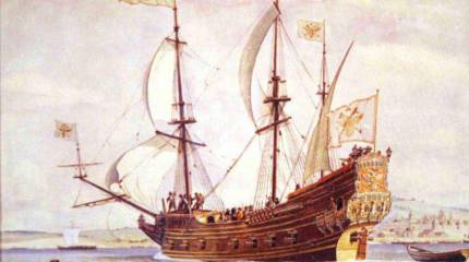 Ко Дню ВМФ. На заре русского флота