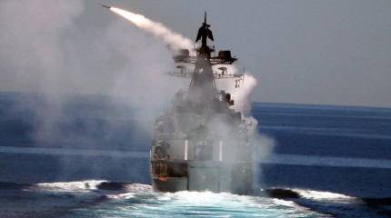 Корабли ТОФ провели учебный бой и уничтожили условного противника
