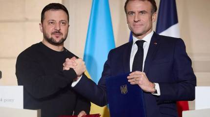 Макрон: Франция для Украины фактически заменила США