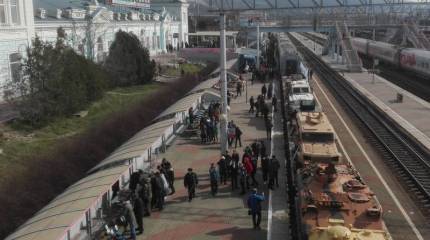 Поезд «Сирийский перелом» в Новороссийске