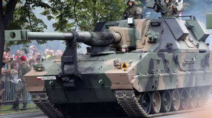 Польская армия начала получать серийные САУ Krab