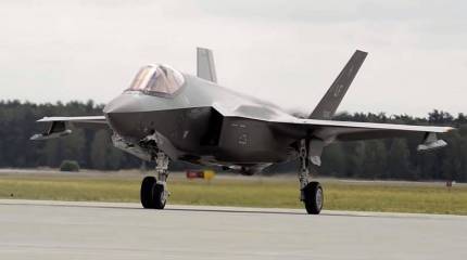США перебросили в Эстонию истребители пятого поколения F-35