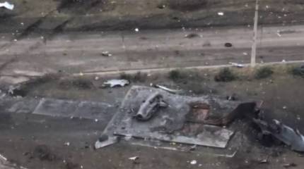 В Артёмовске подорван памятник самолёту МиГ-17