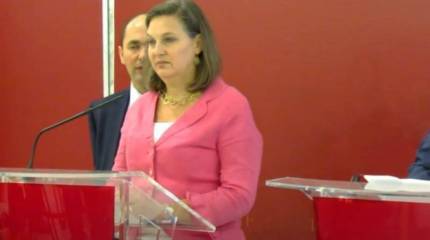 Нуланд подтвердила безальтернативность Минских соглашений для Украины на встрече с Дмитрием Козаком