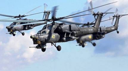 Армейская авиация приступила к учению на Кубани