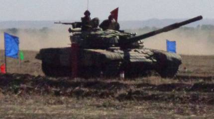 Танковый биатлон в ДНР завершился